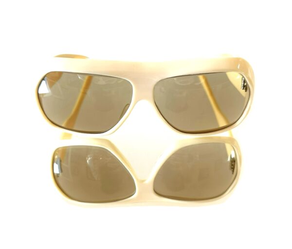 1970 White Mask Vintage Optical Paris