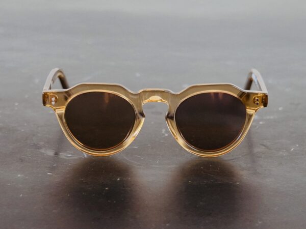 Crown Panto Champagne Vintage Optical Paris