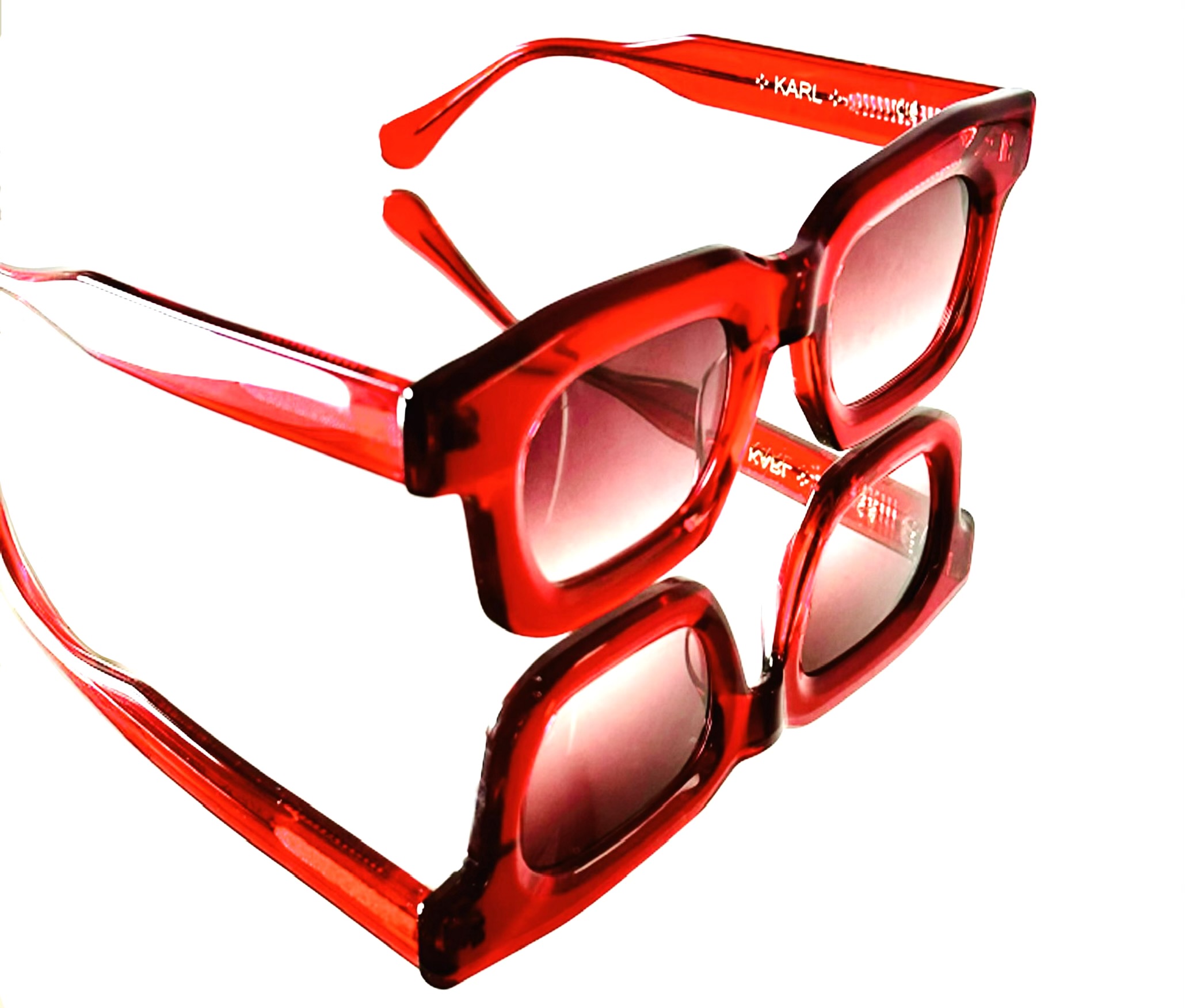 KARL RED - VOP Vintage Optical Paris