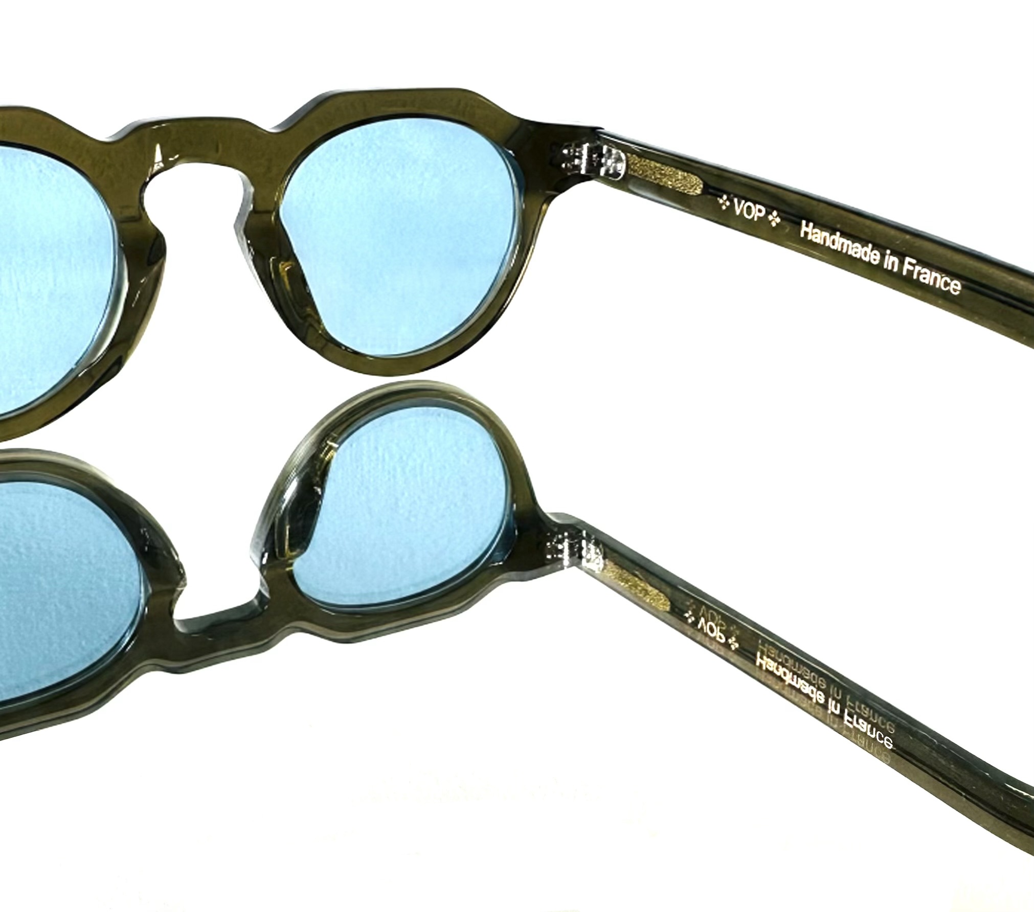 Crown Panto Khaki Vintage Optical Paris