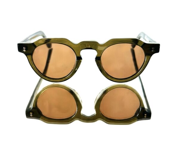 Crown Panto Khaki Vintage Optical Paris