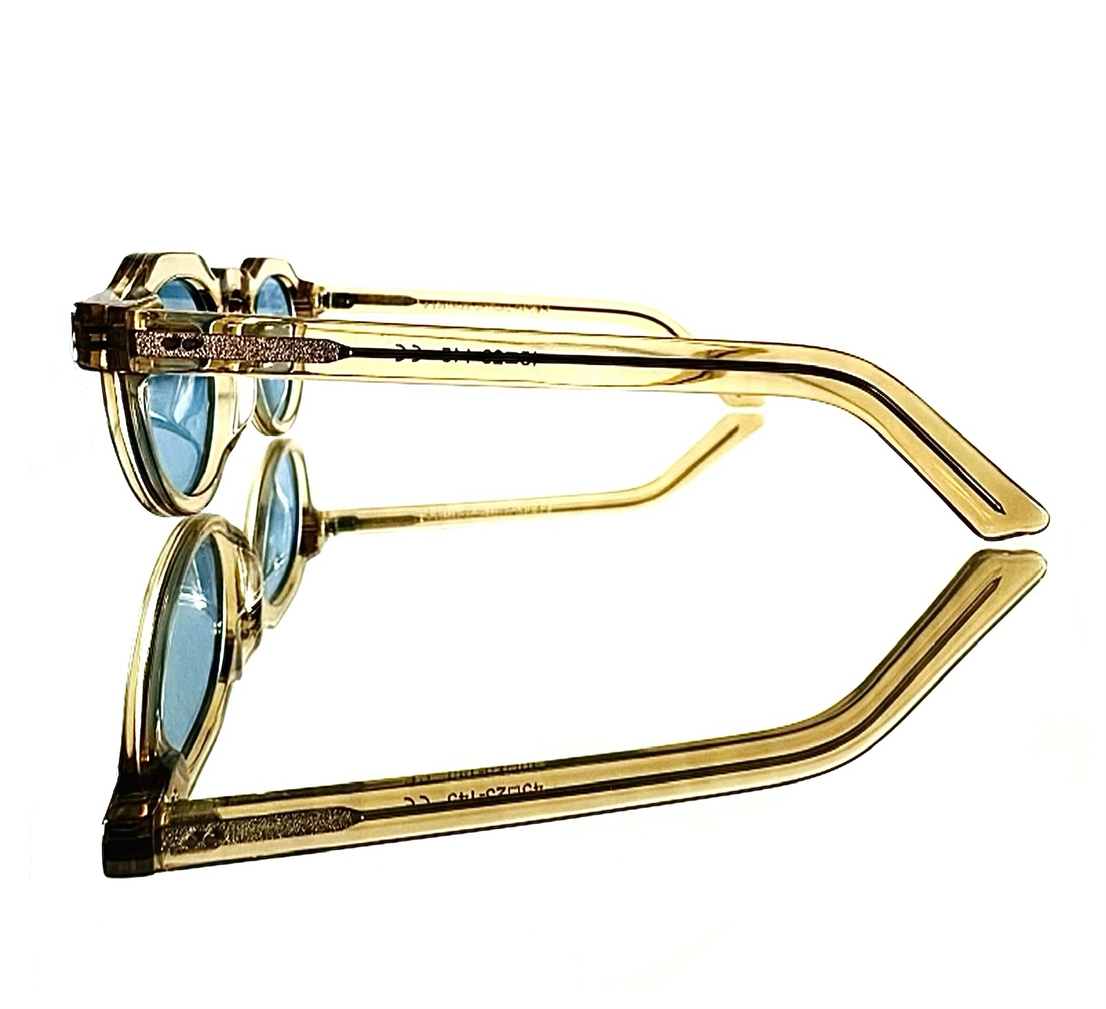 Crown Panto CHAMPAGNE BLUE Vintage Optical Paris