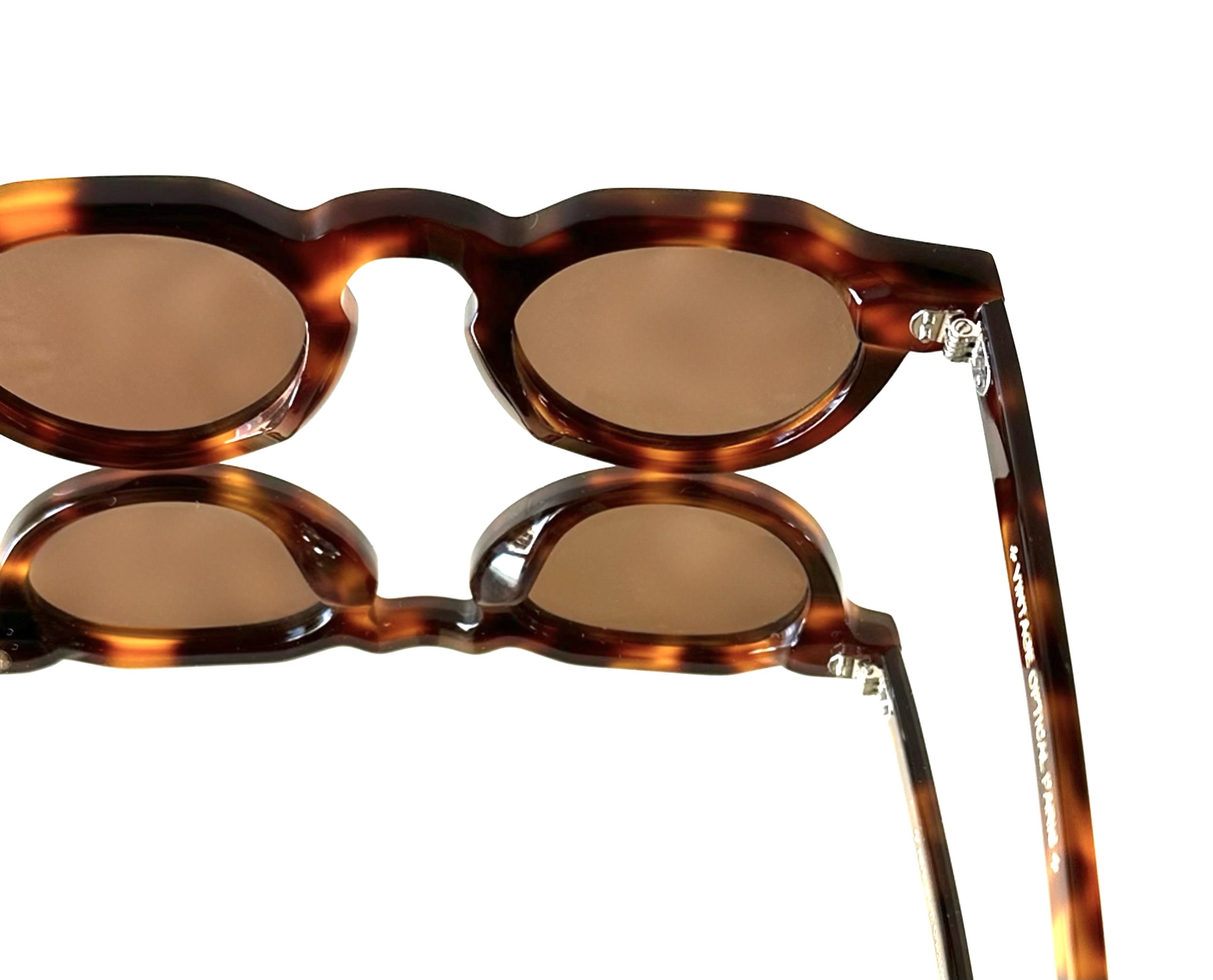 CROWN PANTO BROWN VOP Vintage Optical Paris