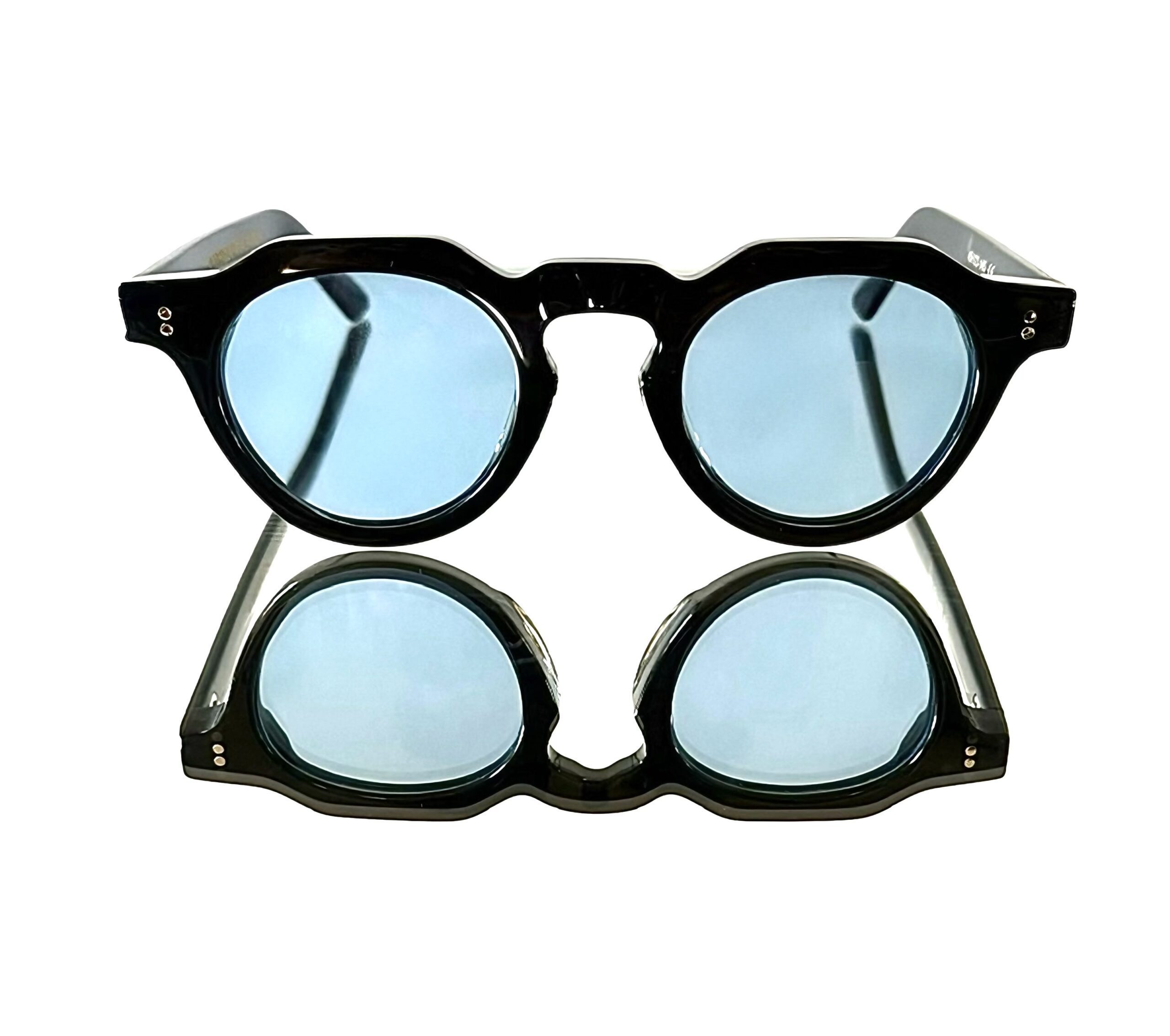 CROWN PANTO BLACK VOP Vintage Optical Paris