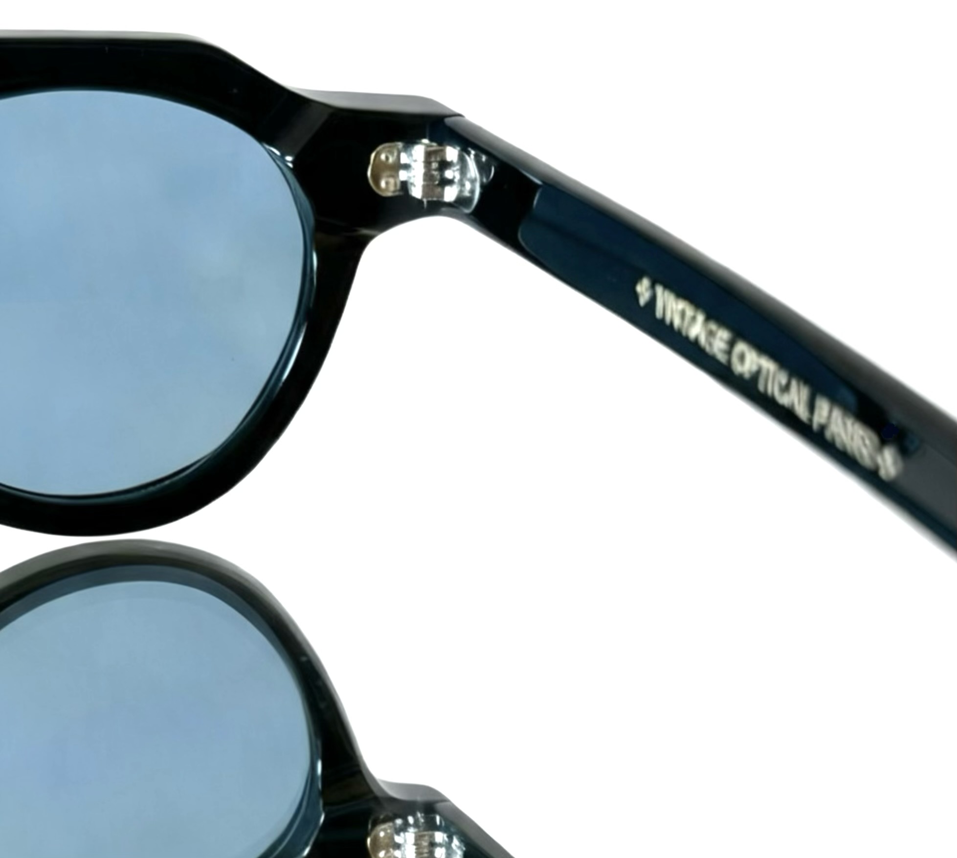 CROWN PANTO BLACK VOP Vintage Optical Paris