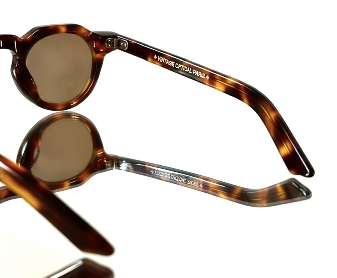 CROWN PANTO BROWN VOP Vintage Optical Paris