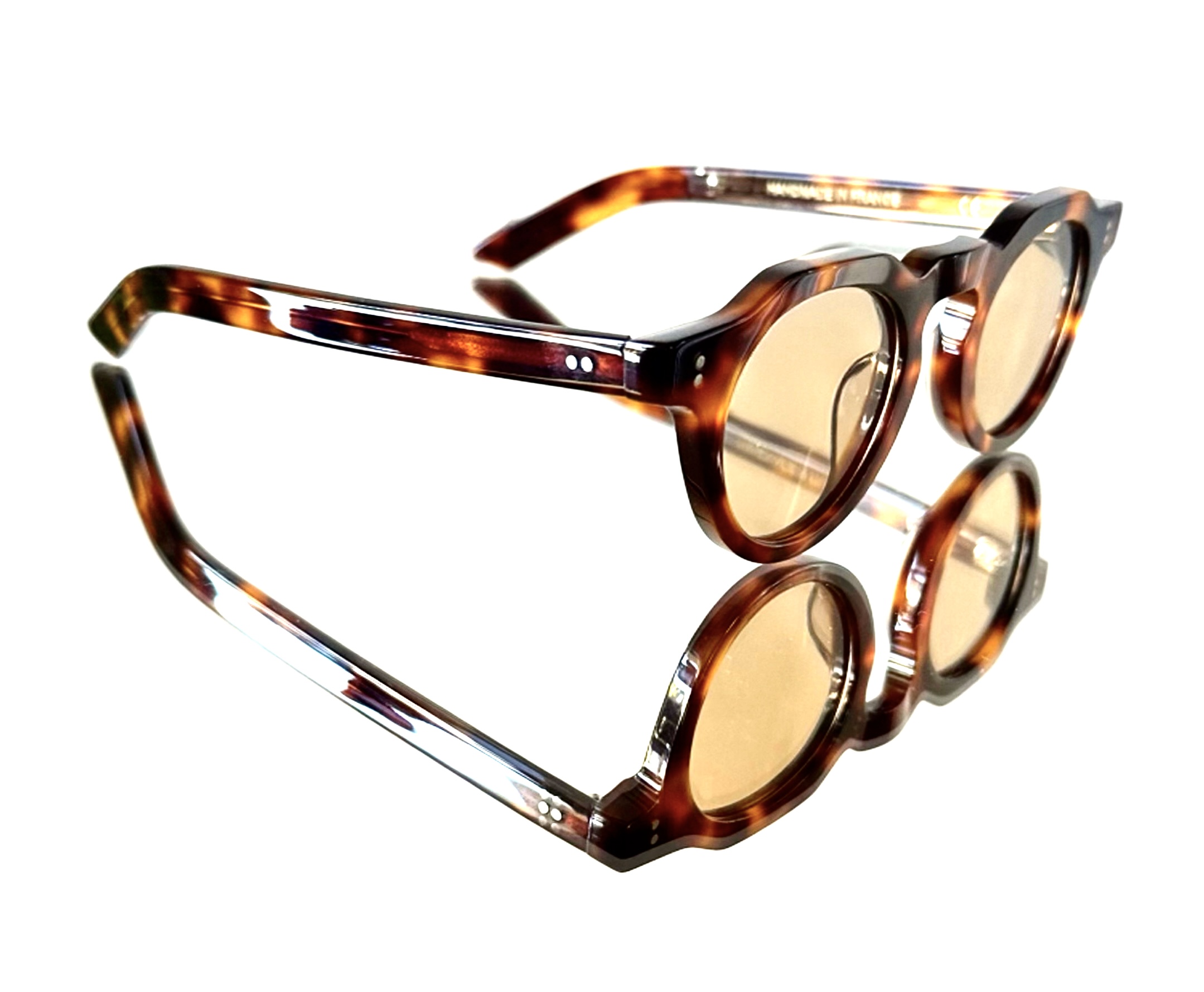 CROWN PANTO BROWN VOP Vintage Optical Paris