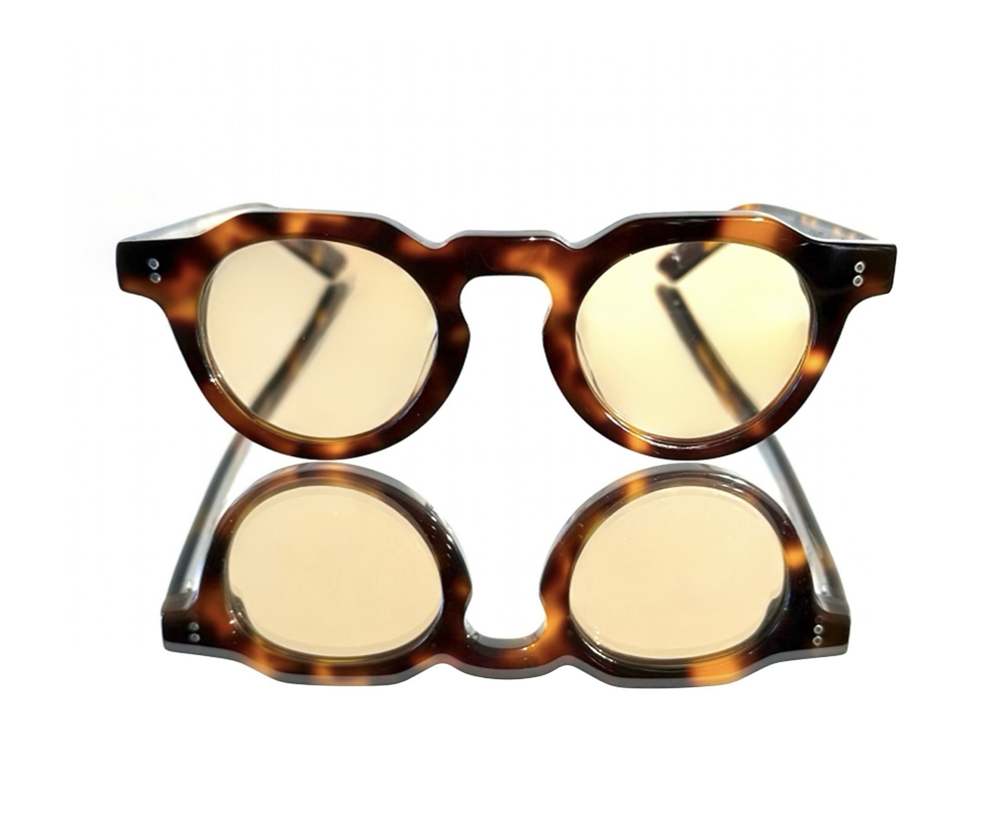 CROWN PANTO BROWN VOP Vintage Optical Paris