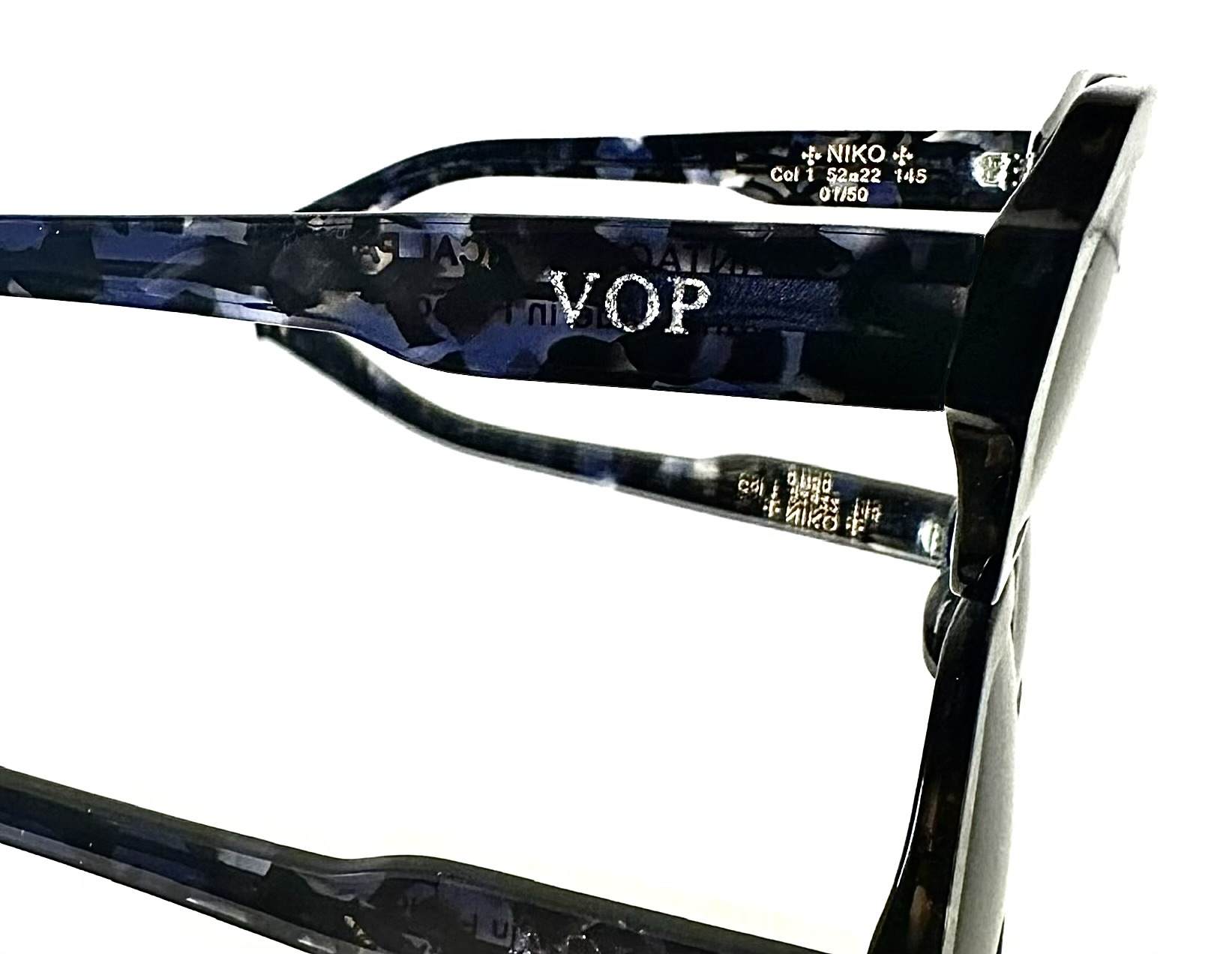 NIKO TORTOISE BLUE VOP - Vintage Optical Paris