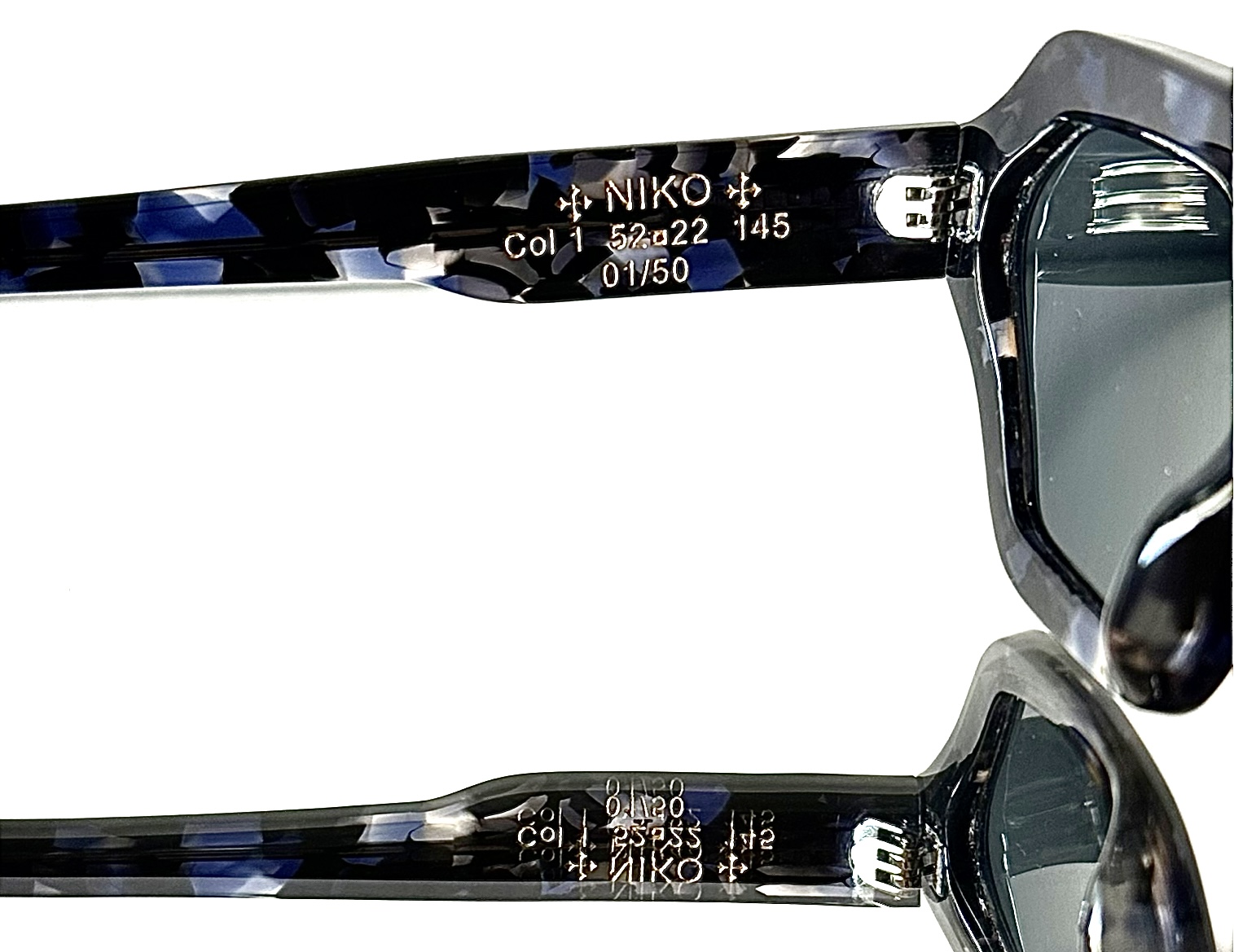 NIKO TORTOISE BLUE VOP - Vintage Optical Paris
