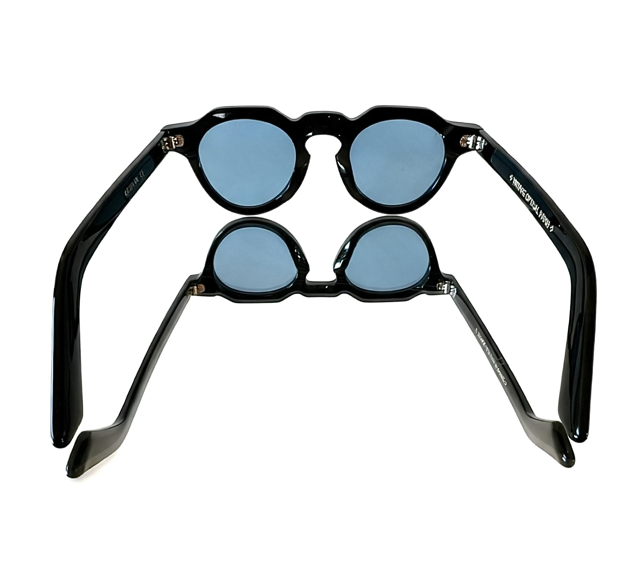 CROWN PANTO BLACK VOP Vintage Optical Paris